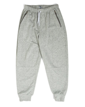 Littlest Prince French Terry Moto Sweatpants Gray