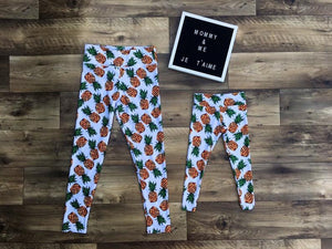 
            
                Load image into Gallery viewer, We are so excited to launch our beautiful Mommy &amp;amp; Me matching yoga sets! Each set is handmade in Miami, Florida and is super comfy. Each fit is true to size.   *A set includes printed leggings and matching bra.  All of our prints are stylish, funky and fashionable surely leaving you and your budding yogi to be the talk of the class!   100% polyester
            
        